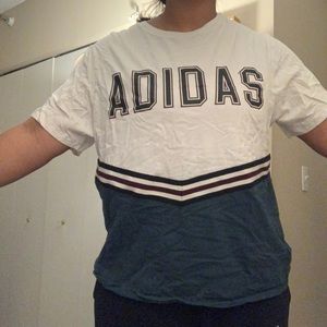 oversized adidas vintage shirt